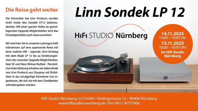 Linn LP 12 Die Reise geht weiter